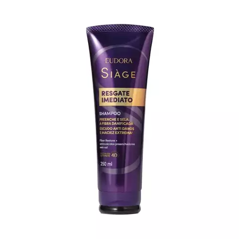 Shampoo Siàge Resgate Imediato 250ml - EUDORA