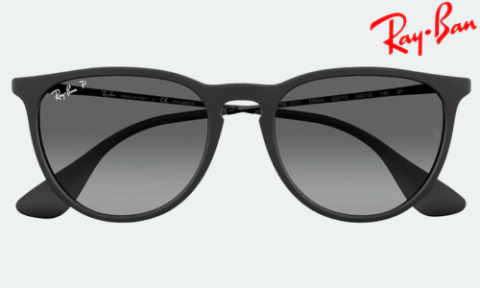 Erika Negro Gris degradé Polarized - RB4171 - comprar online