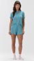 Pijama Feminino Manga Curta com Shorts - comprar online