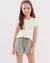 PIJAMA INFANTIL FEMININO MANGA CURTA COM SHORTS