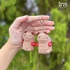 Casal de Capivaras Apaixonadas (Chaveiro) - comprar online