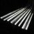 8 Tubos snowfall 384 super Leds branco frio dupla face 50cm (3528) uso externo IP44 bivolt.