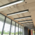 Luminaria pendente linear preto retangular led integrado 120cm 6500k bivolt. - loja online