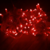 Pisca de Natal 100 Leds Vermelho 8 Funções 10 Metros fio transparente 127V. - Diamante do LED