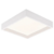 Plafon de sobrepor LED Deep recuado quadrado 4000K 22W bivolt branco. - comprar online