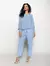 Blusa em Ponto Margarida Biamar Azul | 11954 na internet