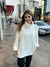 Blusa Com Tecimento Em Tranças E Pele Fake Biamar | 11909 na internet