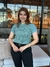 Blusa em Algodão Biamar Verde | 11960 na internet