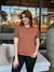 Blusa em Algodão Biamar Marrom | 12047 na internet