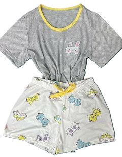 PIJAMA BOCEJINHO ADULTO MASCARAS - DREAM NIGTH X PIJAMAS LTDA
