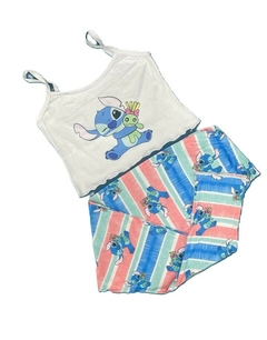 Pijama Calça e Cropped Stitch - comprar online