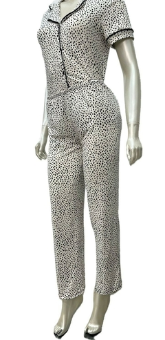 Pijama Americano Dálmata Tecido Leve e Confortável - comprar online