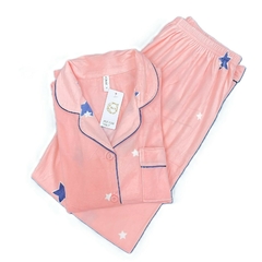 PIJAMA AMERICANO ESTRELAS PLUSH TECIDO QUENTINHO E LEVINHO - loja online