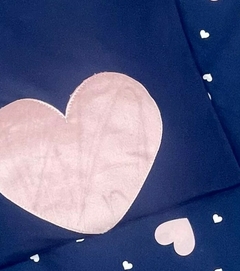 PIJAMA ML CORAÇÃO MALHA - comprar online