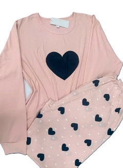 PIJAMA ML CORAÇÃO MALHA na internet