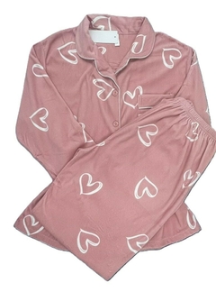 PIJAMA AMERICANO PLUSH CORAÇÕES na internet