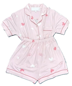 PIJAMA 2 EM 1 CORAÇÕES 3 PEÇAS - DREAM NIGTH X PIJAMAS LTDA