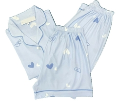 PIJAMA 2 EM 1 CORAÇÕES 3 PEÇAS - comprar online