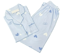 PIJAMA 2 EM 1 CORAÇÕES 3 PEÇAS - DREAM NIGTH X PIJAMAS LTDA