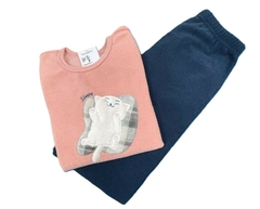 PIJAMA LONGO PLUSH FLEECE BOCEJINHO - comprar online