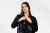 CAMPERA NEGRA CONS STRASS - elvians jeans