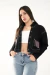CAMPERA NEGRA CONS STRASS