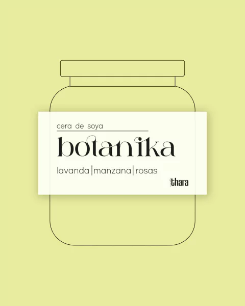 THARA CANDLES-DISEÑO DE ETIQUETAS