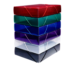 Caja con Elastico, 6cm Alto - Oficio