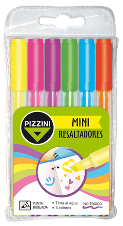Mini resaltadores x6