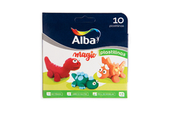 Caja plastilinas x10u ALBA