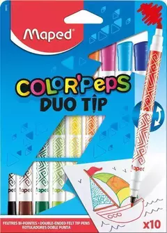 Marcadores Duo Tip Maped
