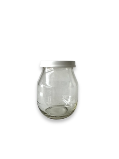 Frasco yoghurt 200cc Vidrio