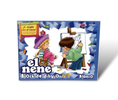Block hojas blancas N°5 El Nene