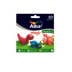 Plastilinas x10 Alba Magic
