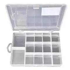 CAJA DE PESCA ORGANIZADORA 14 DIVISIONES 19x13,5x4 - comprar online