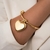 Bracelete com Pingente de Coração com Boleado Pendurado