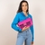 Bolsa Rafitthy Fucsia Roxo com Alça de Ombro e Tiracolo - comprar online