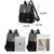 Imagem do Mochila de Couro Feminina Casual Vintage