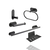 Set Accesorios Baño London 5 Piezas Acero Mozart