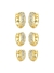 Trio Argola Cravejada - comprar online