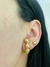 Ear Hook Esferas Cravejado