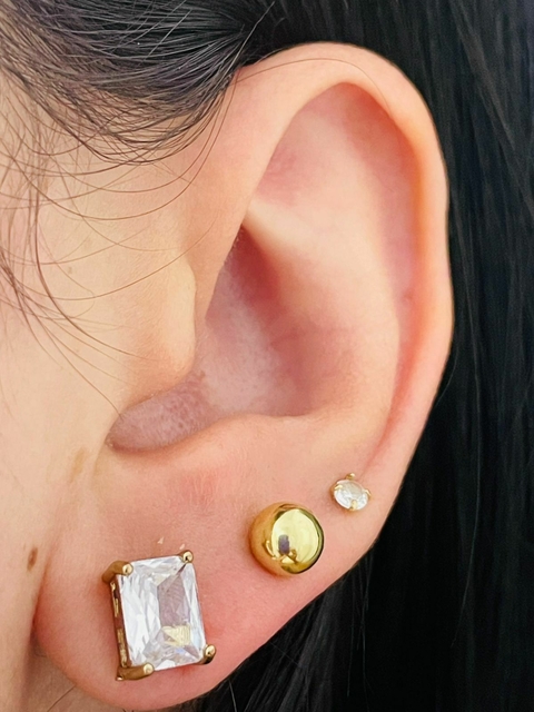 Conjunto Retangular Gold