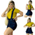 Salopete Jeans Feminina Jardineira Escura: Elegância E Denim - WL Modas