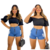 Short Jeans Moda Descomplicada: Personalidade - WL Modas