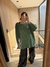 SWEATER VERDE OVERSIZED LANA - comprar online