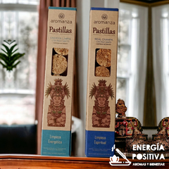 Pastillas Orgánicas Sahumadoras - Real Champa con Palo Santo - Cortezas Naturales - LIMPIEZA ESPIRITUAL. Energía limpia con Palo Santo - Cortezas Naturales - LIMPIEZA ENERGÉTICA. Estas pastillas orgánicas sirven para purificar día a día tu hogar y renovar