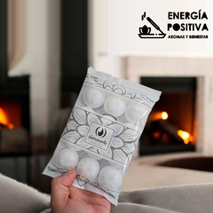 Velas de Noche Blancas - 12 unidades + Portavela de metal reutilizable - comprar online