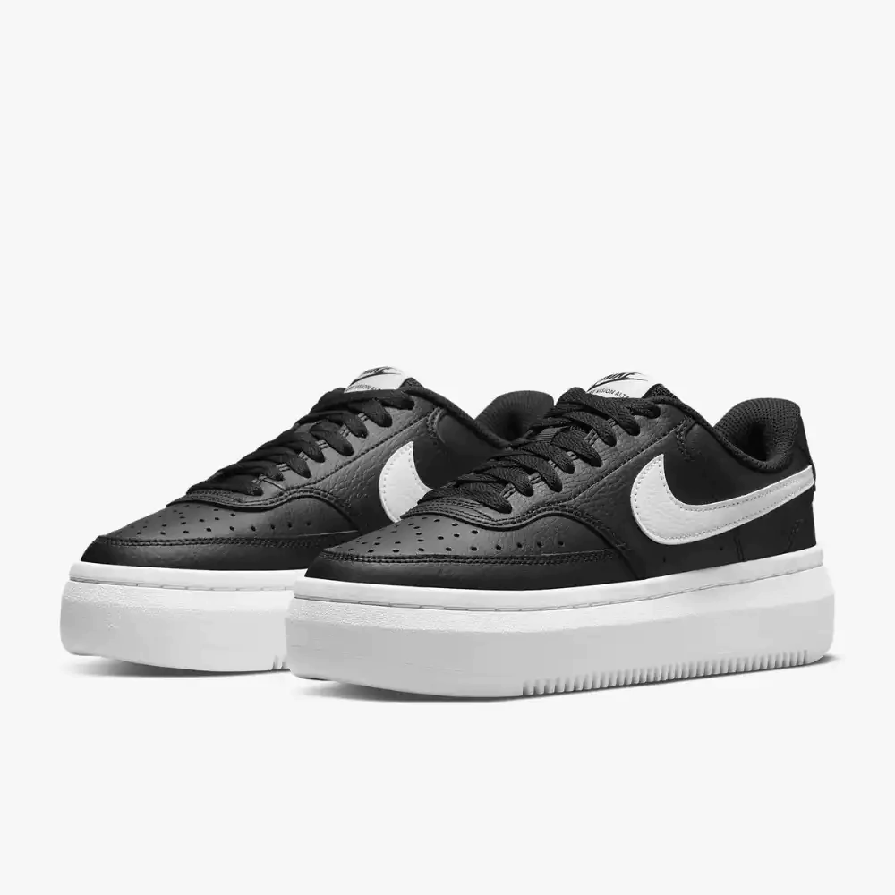 Tênis Nike Court Vision Alta Preto/Branco