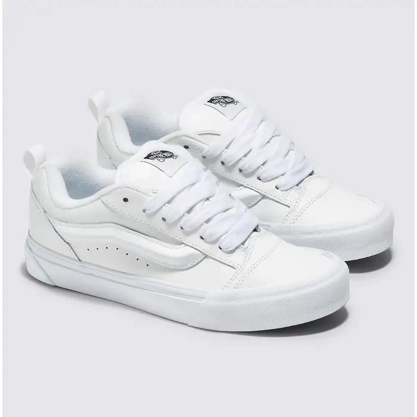 Vans Knu Skool Leather True White