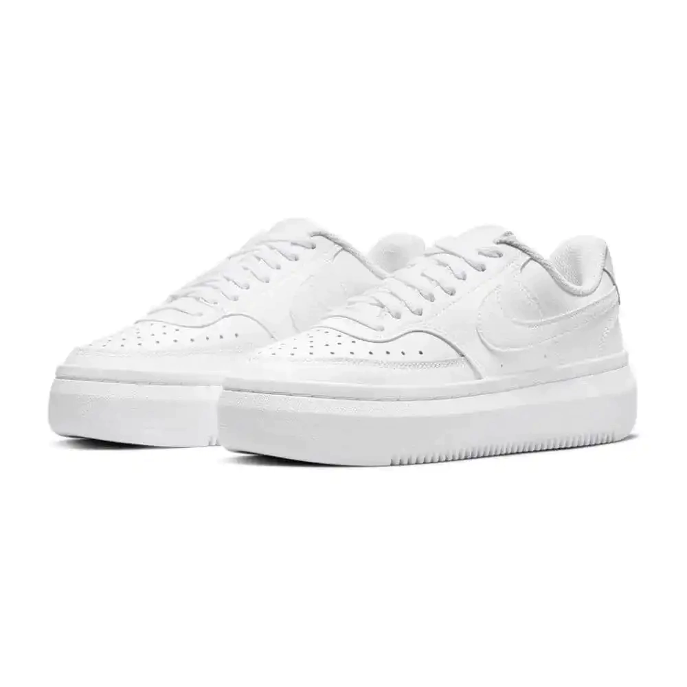 Nike Court Vision Alta Triple White